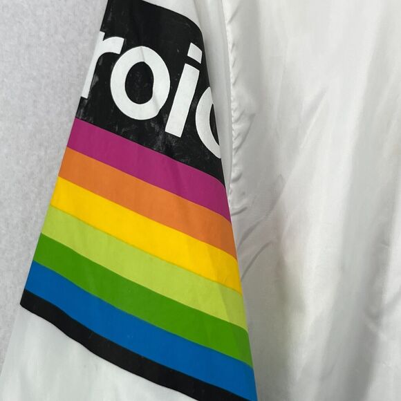 Polaroid Black and White Hooded Windbreaker - Picture 7 of 16